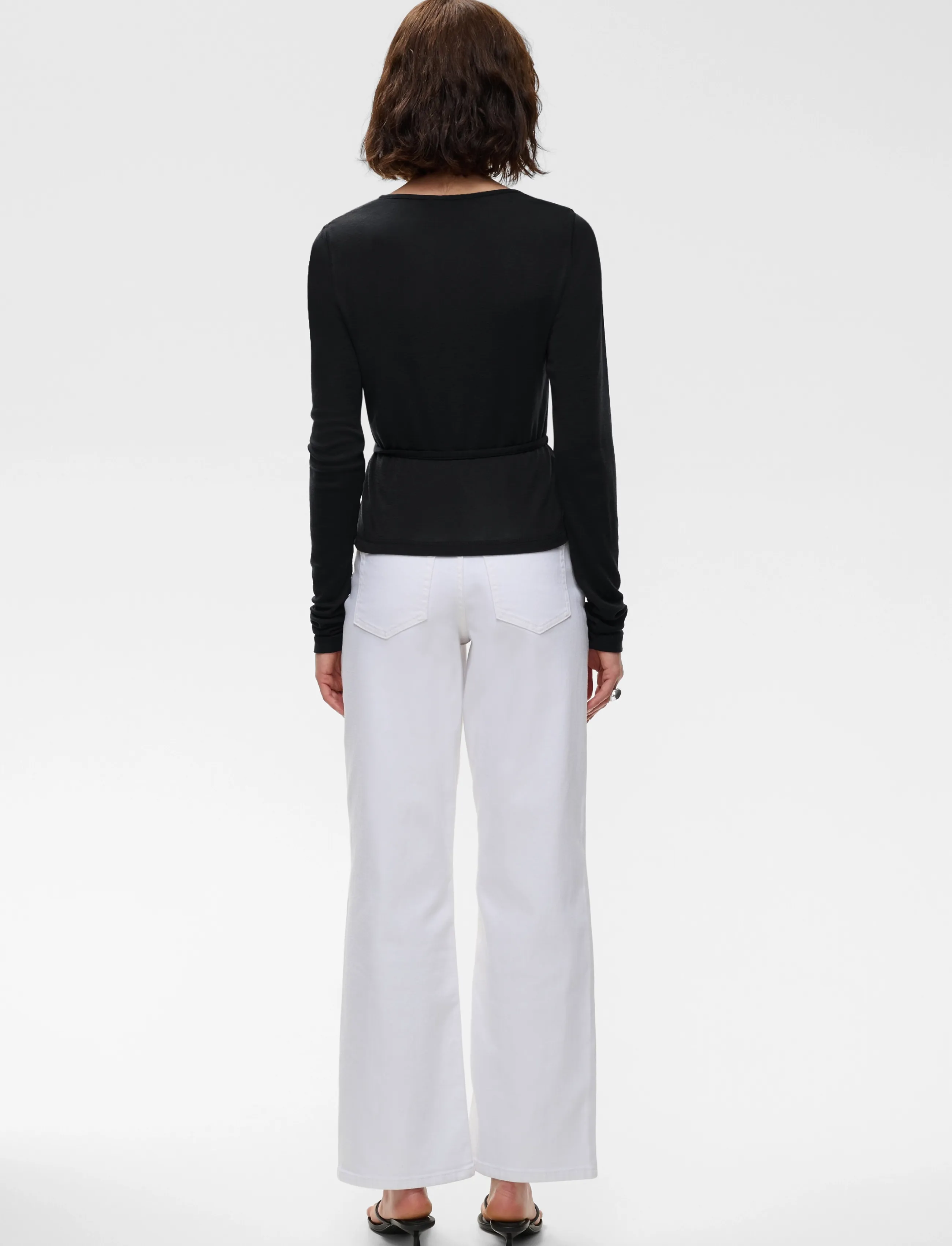 Ivy Oak - IOFine Top - langärmlige tops - black - 4