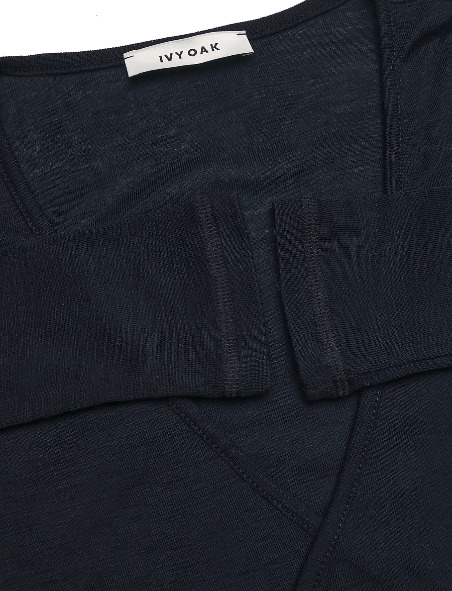 Ivy Oak - IOFine Top - langärmlige tops - black - 5