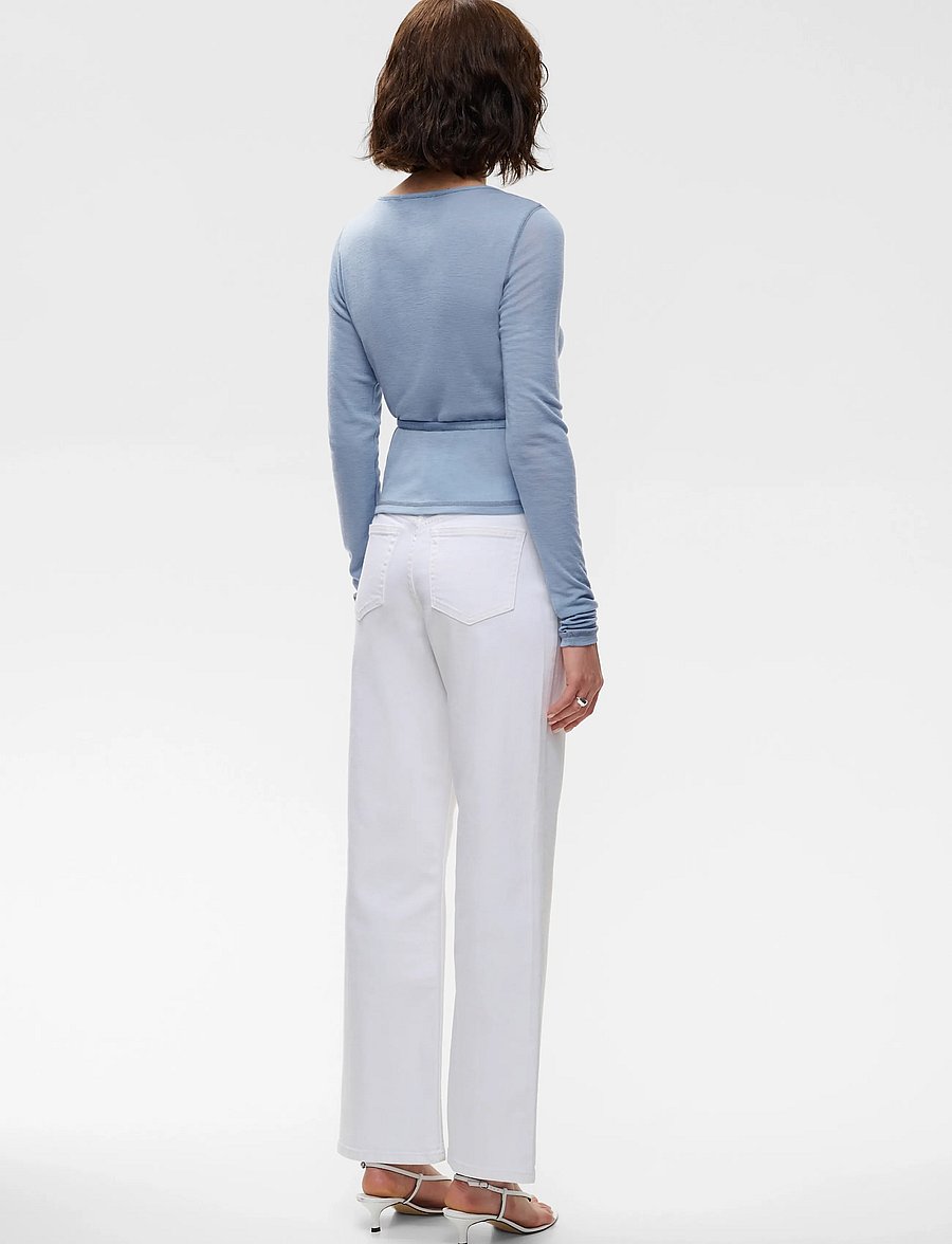 Ivy Oak - IOFine Top - langärmlige tops - dove blue - 4