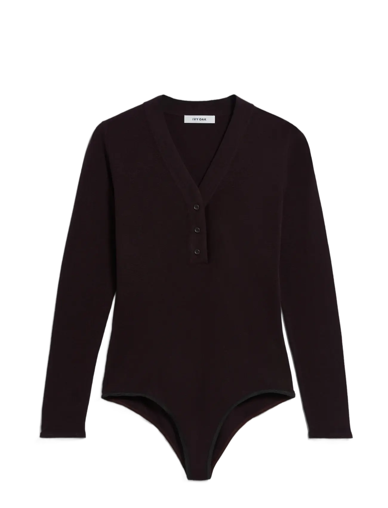 Ivy Oak IOFinna Top - T-shirts & Toppe - DARK BROWN / brown