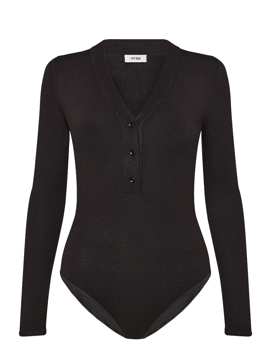 Ivy Oak - IOFinna Top - bodies - dark brown - 0