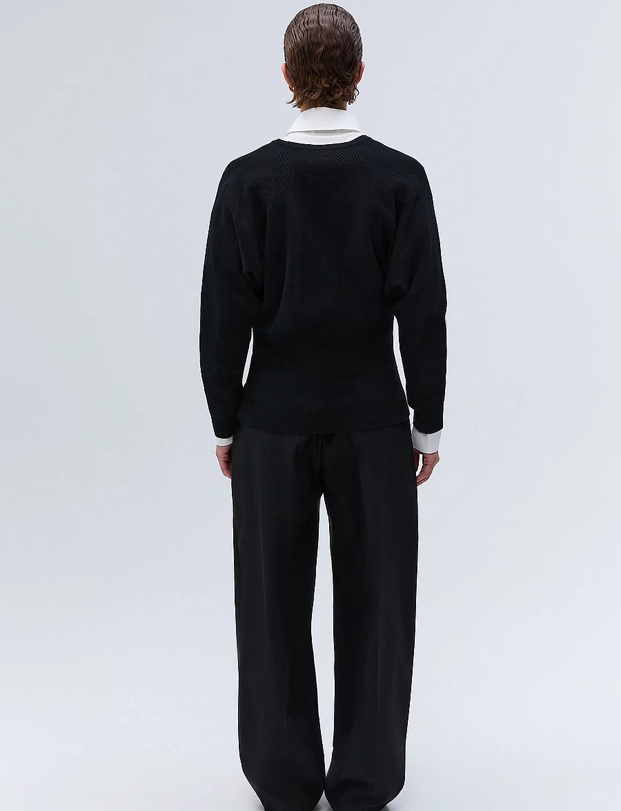 Ivy Oak - IOFjola Blouse - strickjacken - black - 3