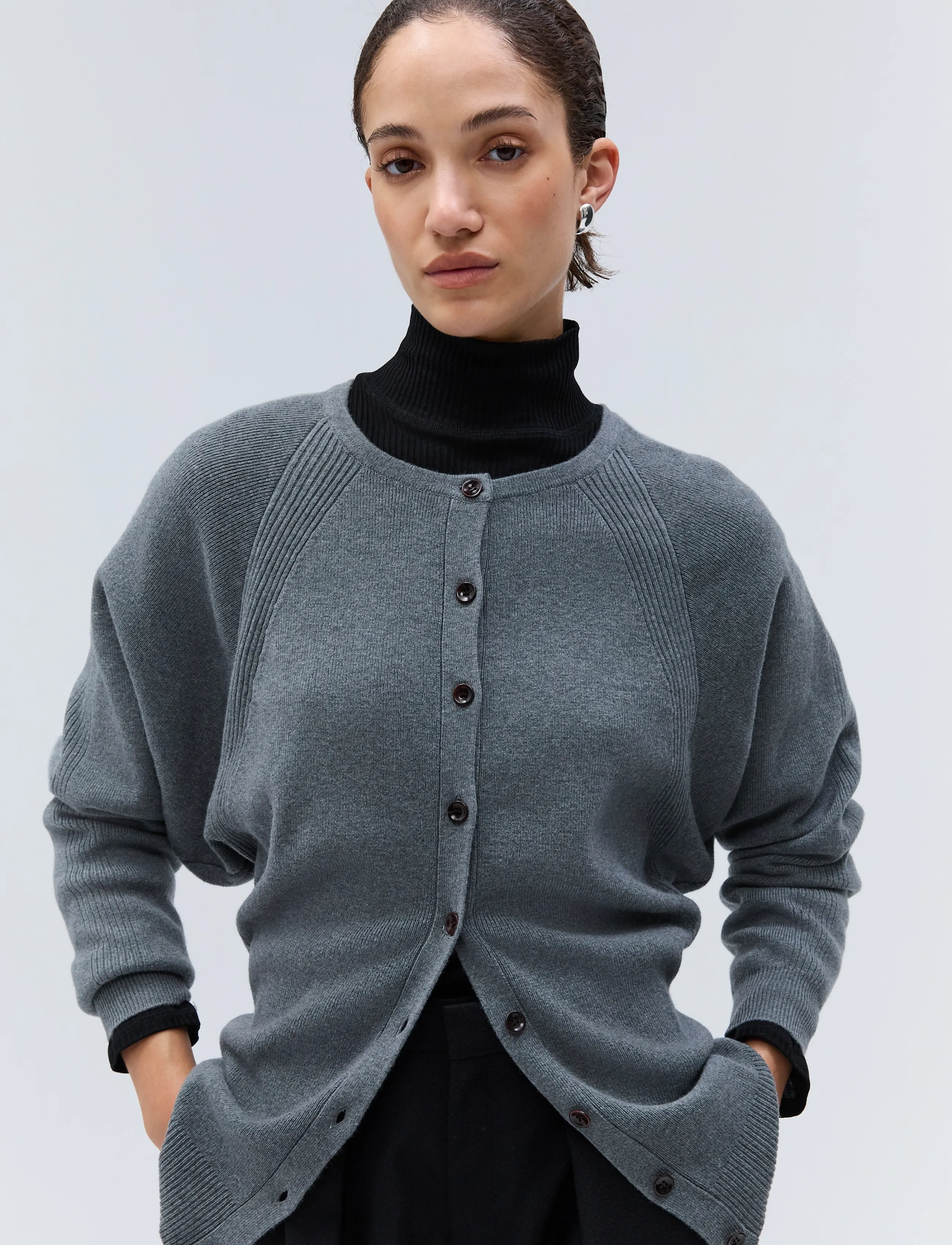 Ivy Oak IOFjola Blouse - Fødselsdag - JADE SHADOW / grey