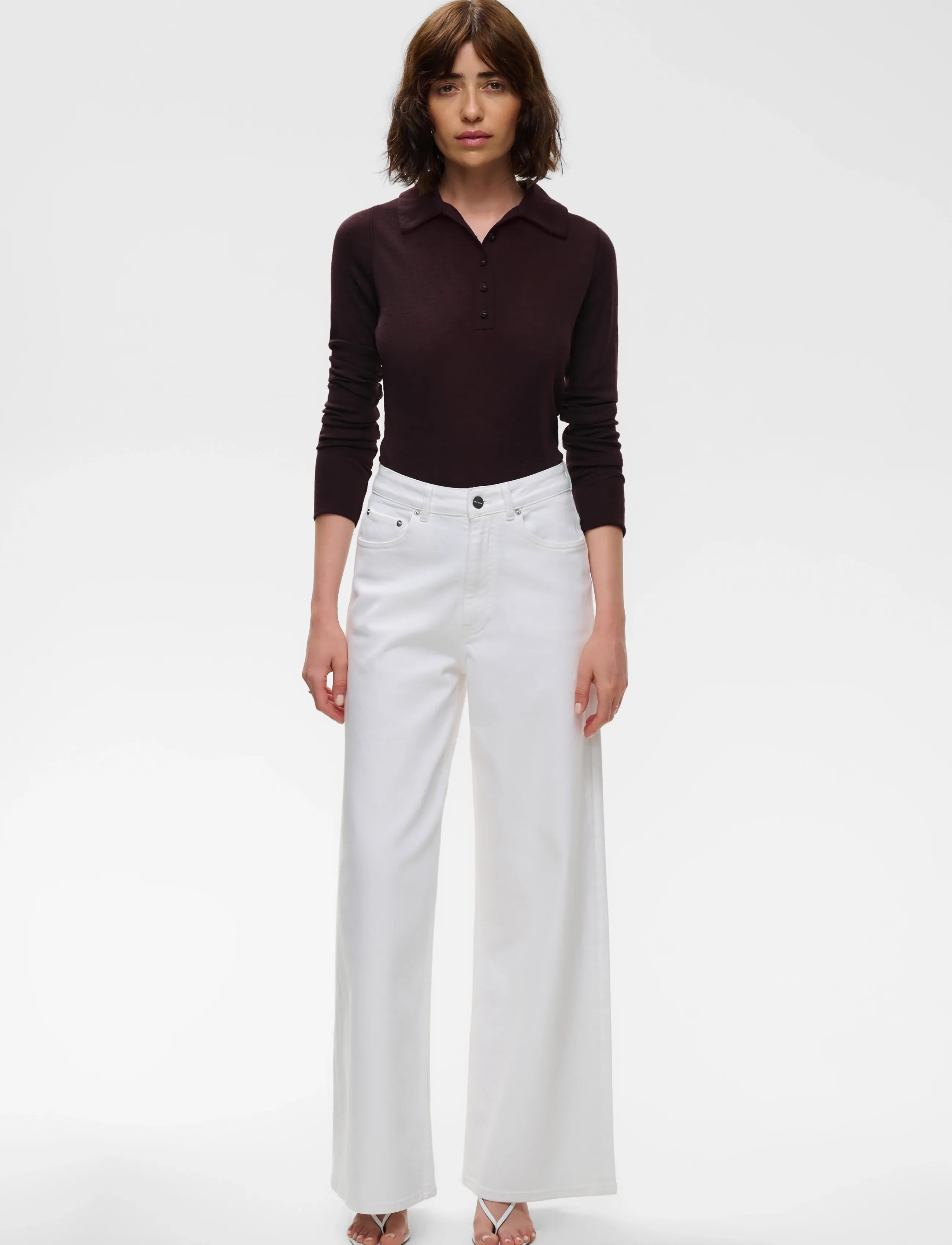 Ivy Oak - IOFrancesca Blouse - poloshirts - dark brown - 1