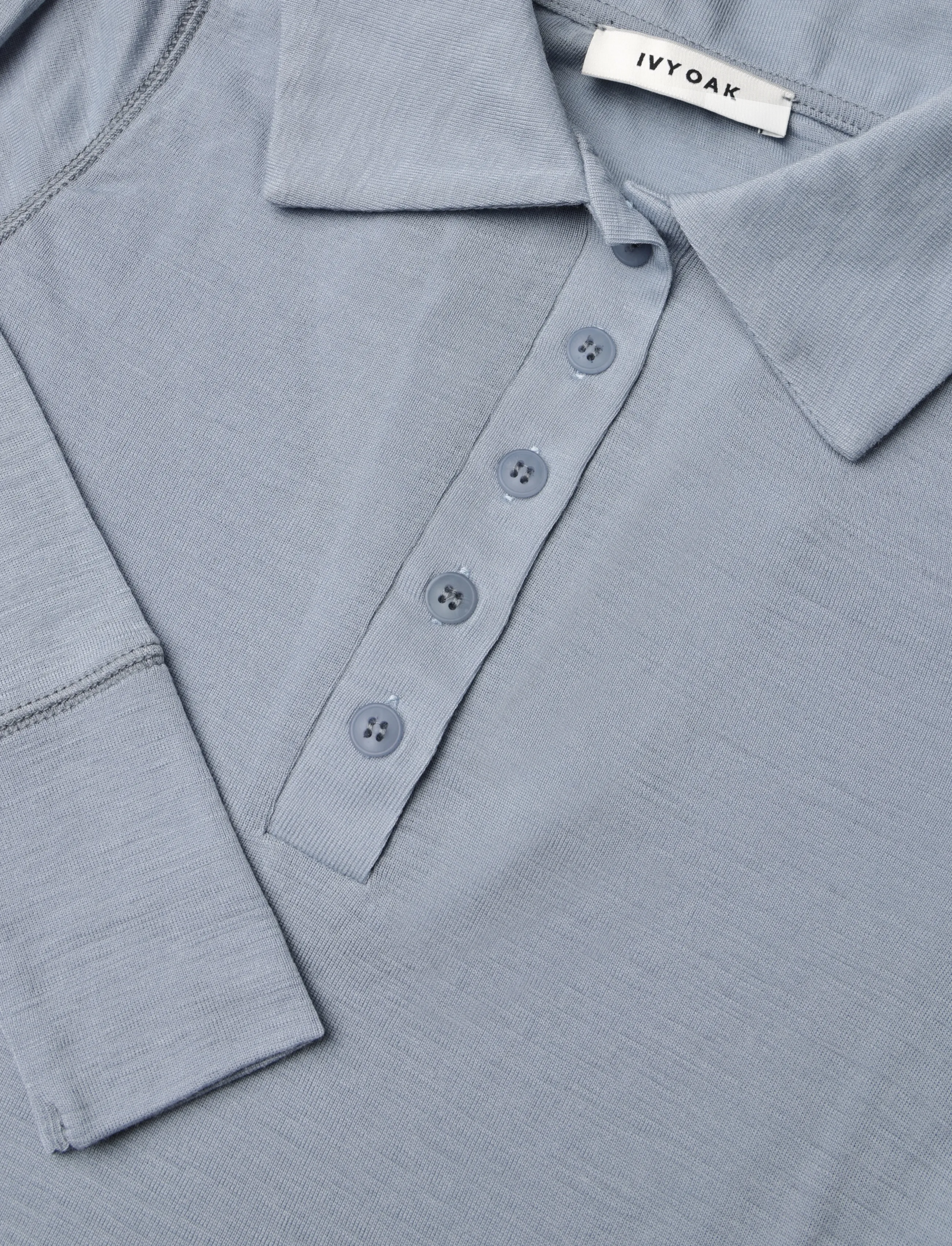 Ivy Oak - IOFrancesca Blouse - poloshirts - dove blue - 5