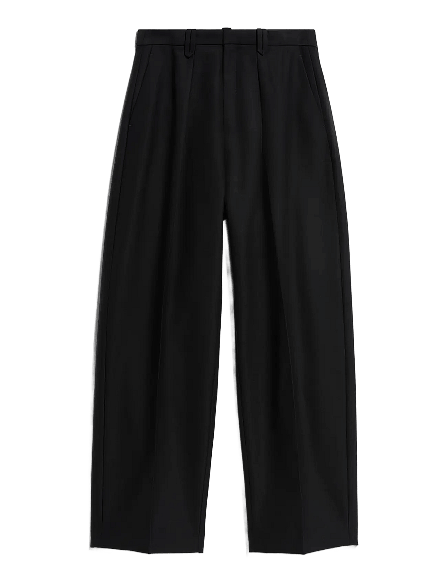 Ivy Oak - IOPinta Pants - barrelbyxor - black - 0