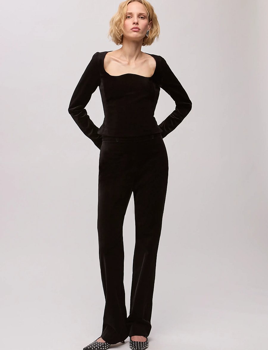 Ivy Oak - IOPrune Pants - sirged püksid - black - 0
