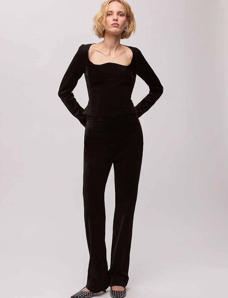Ivy Oak - IOPrune Pants - sirged püksid - black - 2