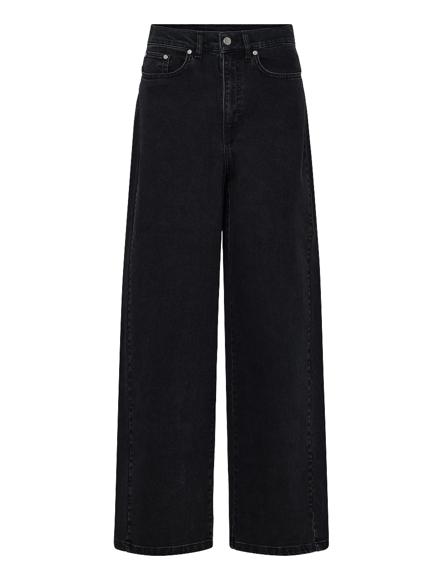Ivy Oak - IOPanna Jeans - laia säärega teksad - black - 0