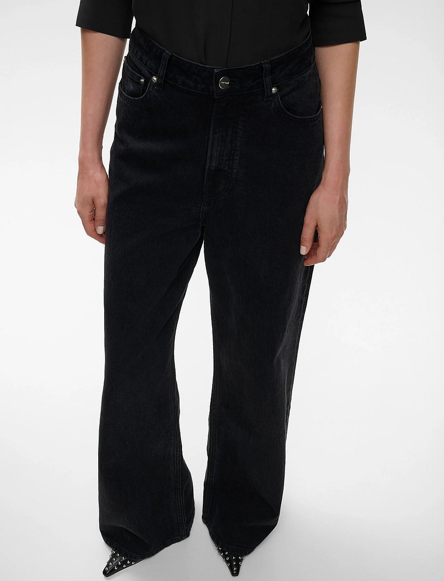 Ivy Oak - IOPURA JEANS - vida jeans - black - 1