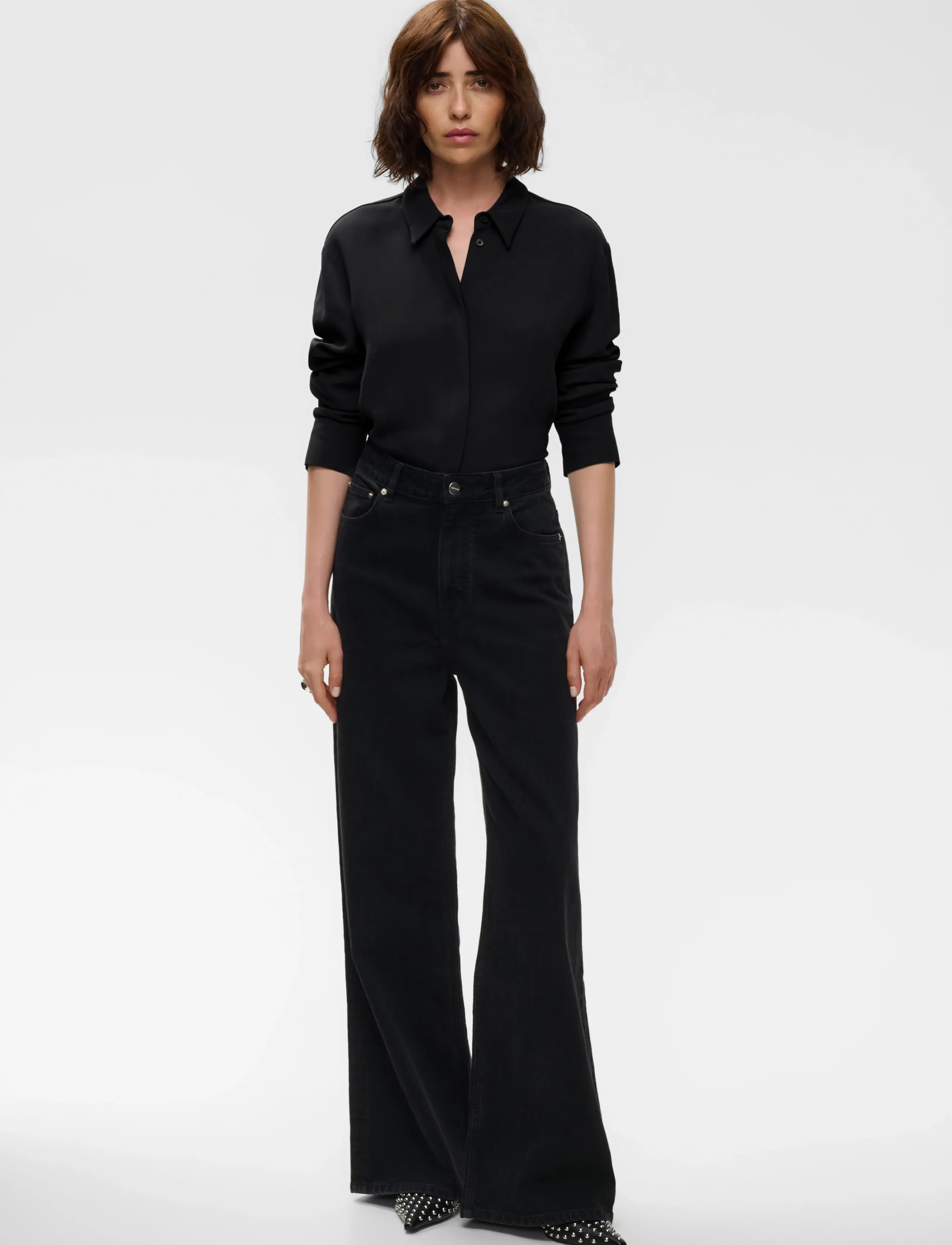 Ivy Oak - IOPURA JEANS - vida jeans - black - 2