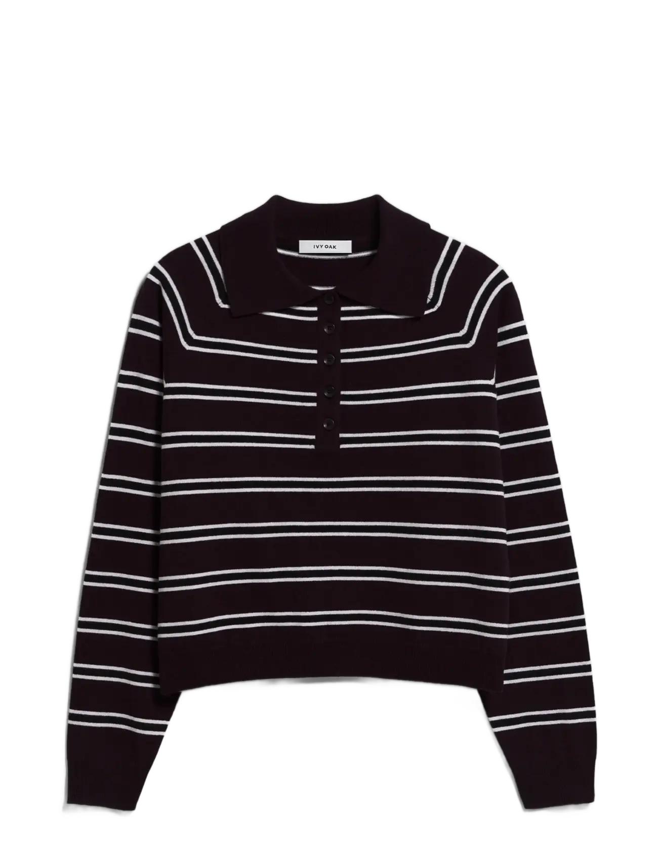 Ivy Oak IOFarleigh Pullover - Kläder - COCOA STRIPE / brown