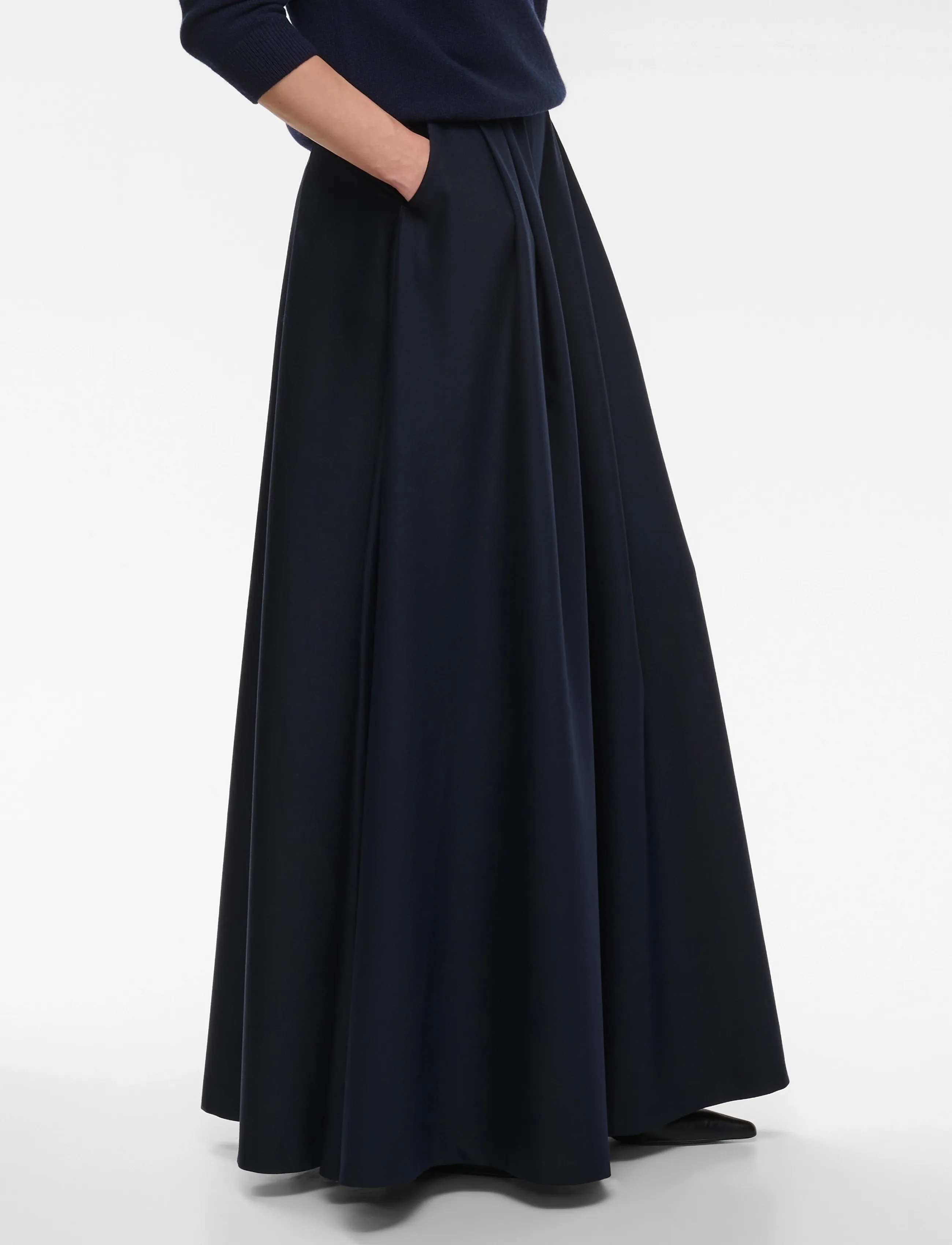 Ivy Oak - IOSusanna Skirt - maxi skirts - black - 2