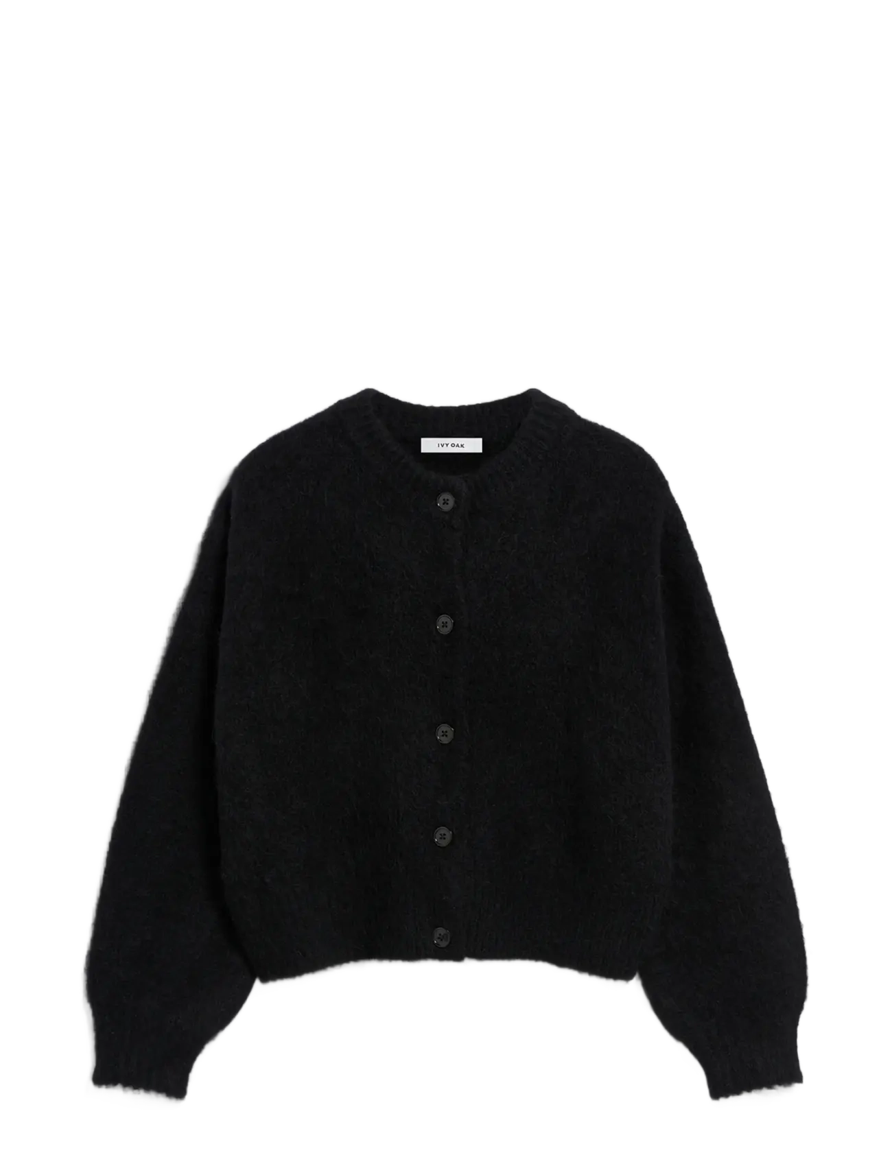 Ivy Oak IOFerda Cardigan - Strickjacken - BLACK / black