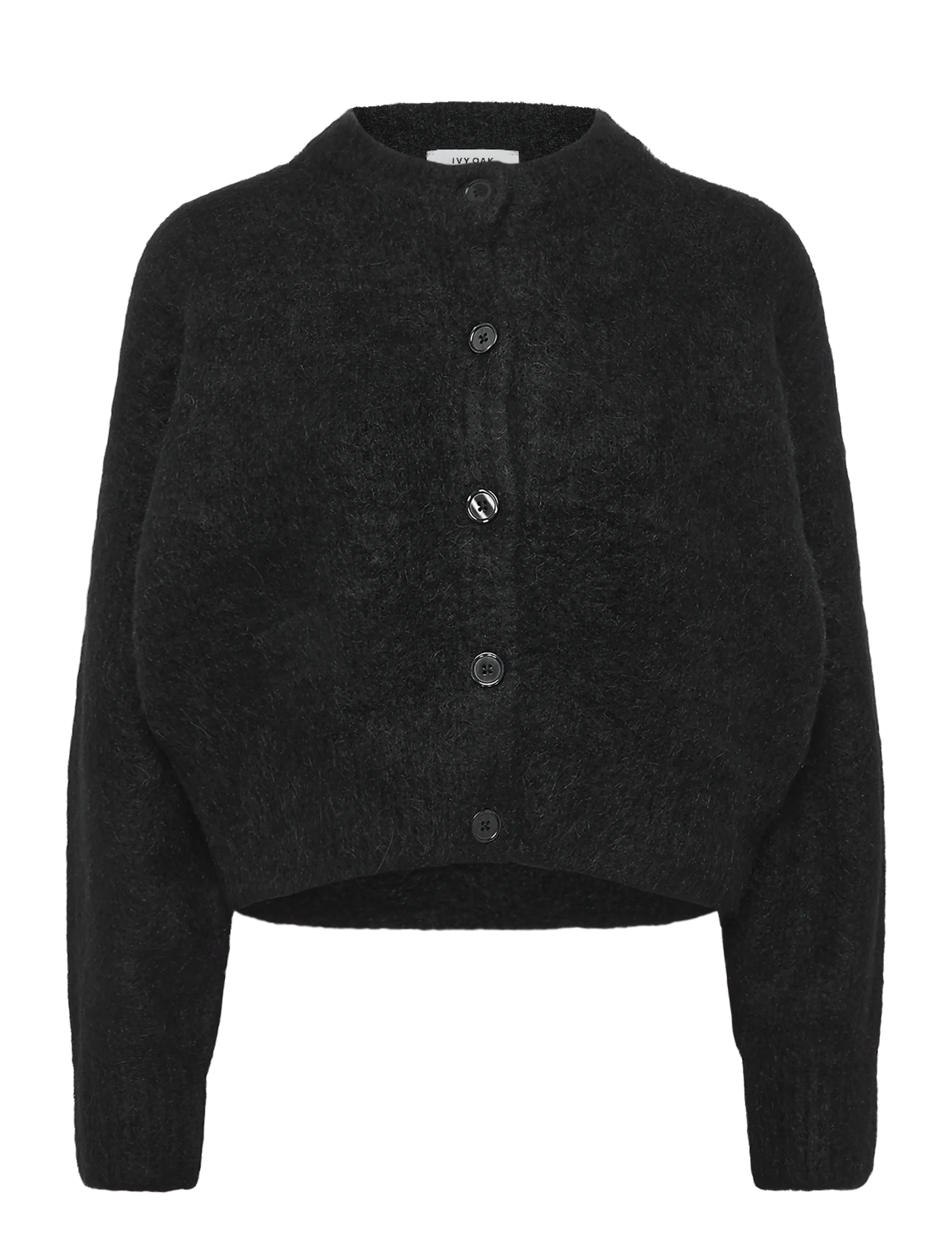Ivy Oak IOFerda Cardigan - Kardiganid - BLACK / black