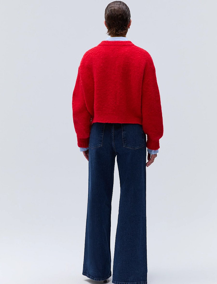 Ivy Oak - IOFerda Cardigan - kardiganid - candle red - 4