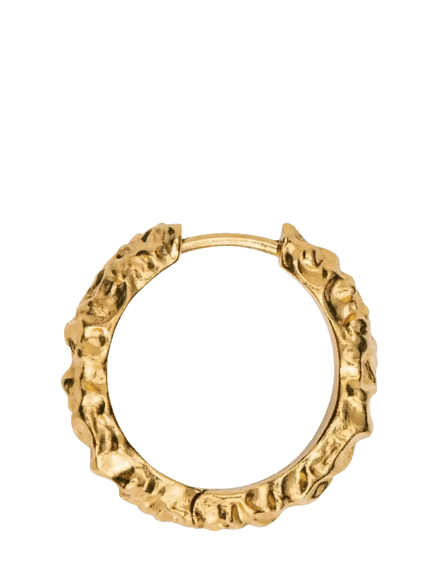 IX Studios - IX Crunchy Edge Earrings - hopen - gold - 1