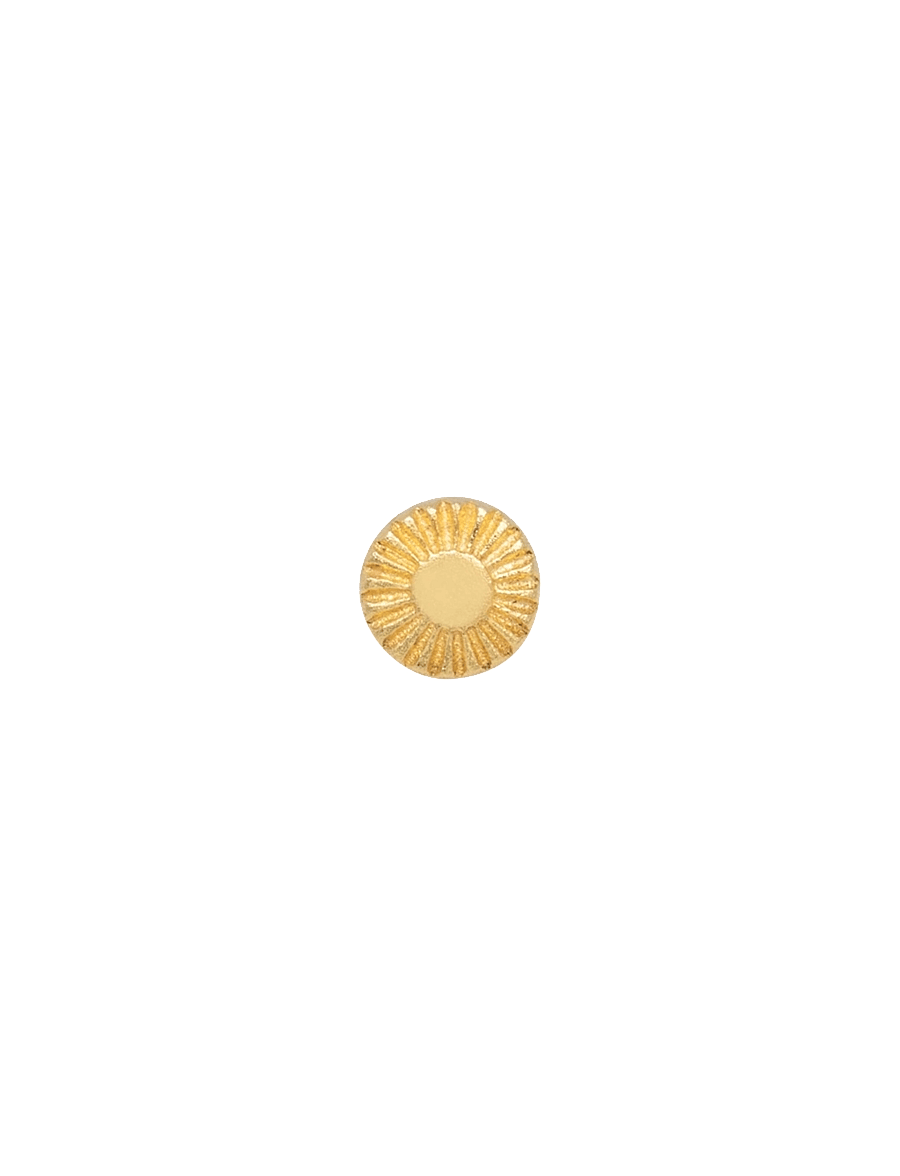 IX Studios - IX Cent Earring - einzelner ohrring - gold - 0