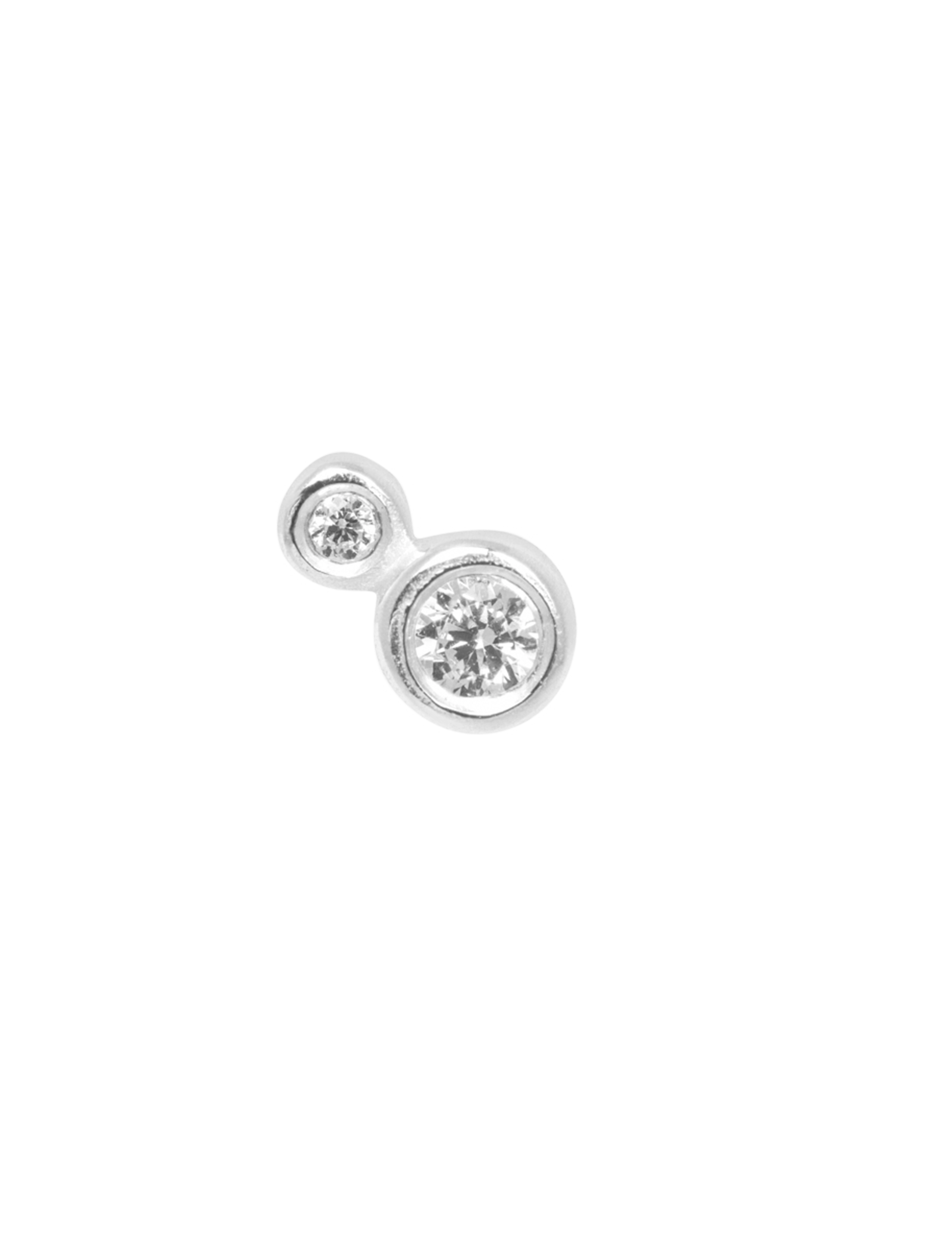 IX Studios IX Couture Earring Silver - Ohrringe - SILVER / silver