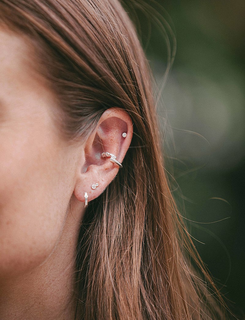 IX Studios - IX Couture Earring Silver - single earring - silver - 3