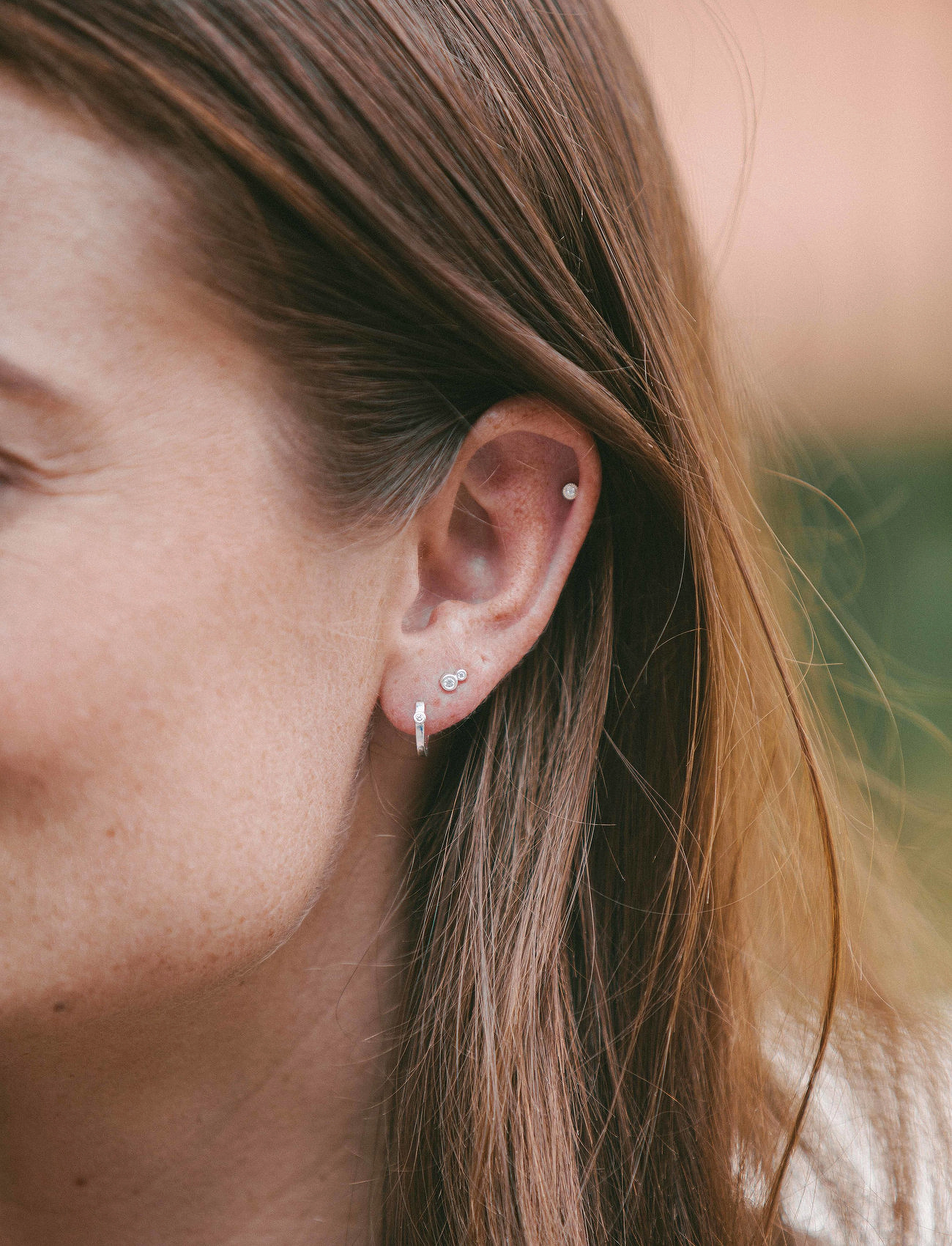 IX Studios - IX Couture Earring Silver - festmode zu outlet-preisen - silver - 4