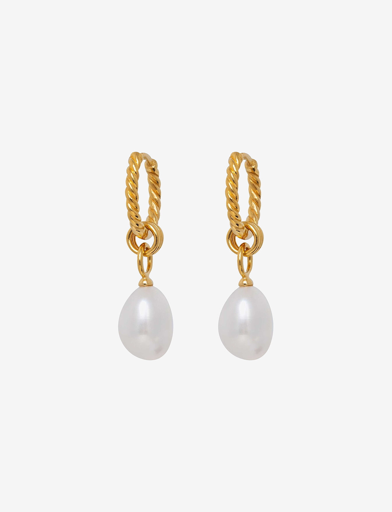 IX Studios - IX Ocean Pearl Earrings - perlenohrringe - gold - 1