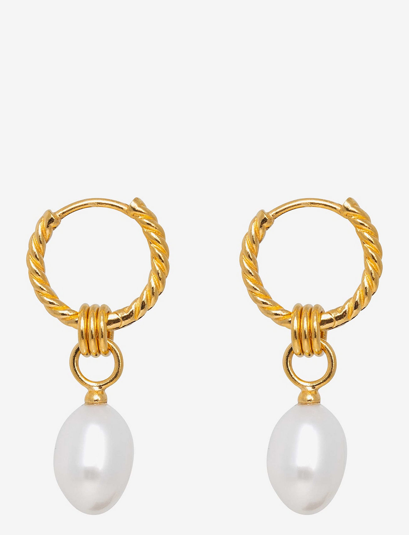 IX Studios - IX Ocean Pearl Earrings - perlenohrringe - gold - 2