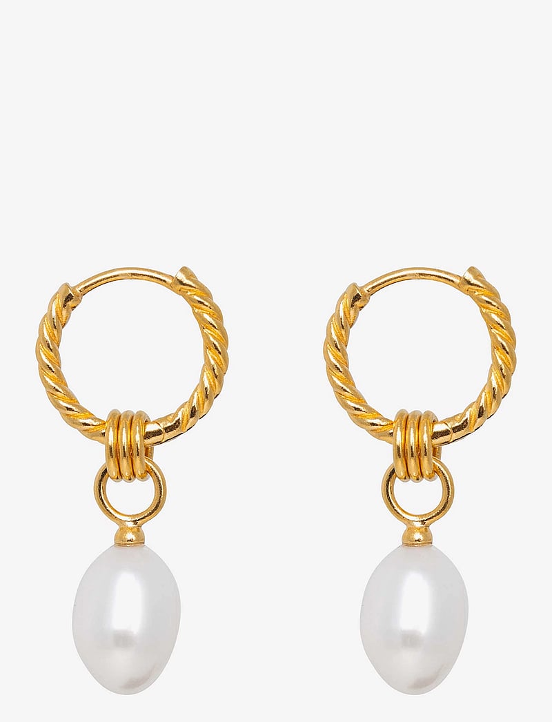 IX Studios - IX Ocean Pearl Earrings - perlenohrringe - gold - 2