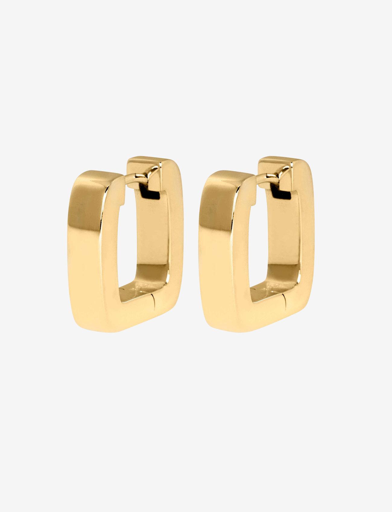IX Studios - IX Bold Square Hoops - gold - 0