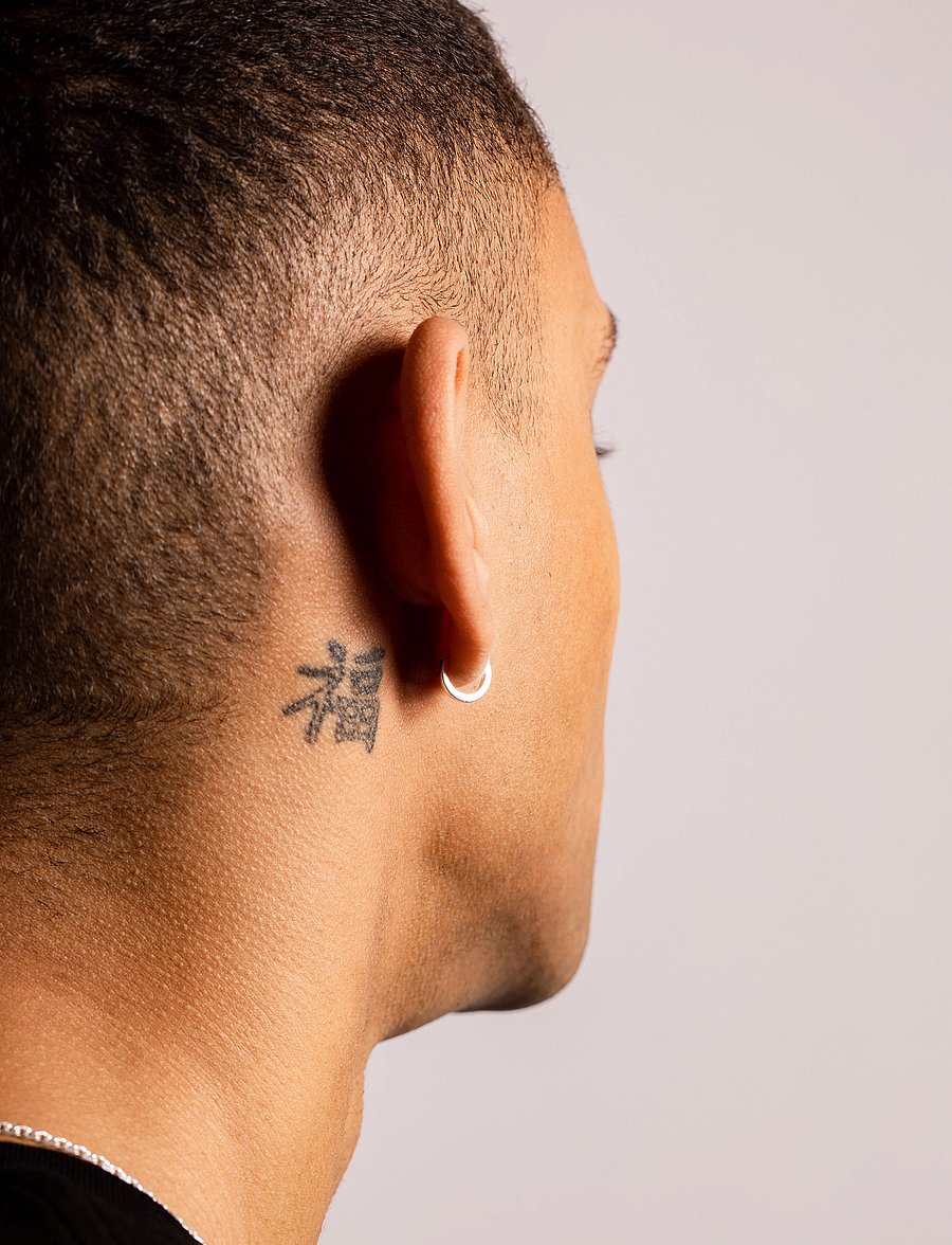 IX Studios - IX Billy Hoops Silver - hoops - silver - 0