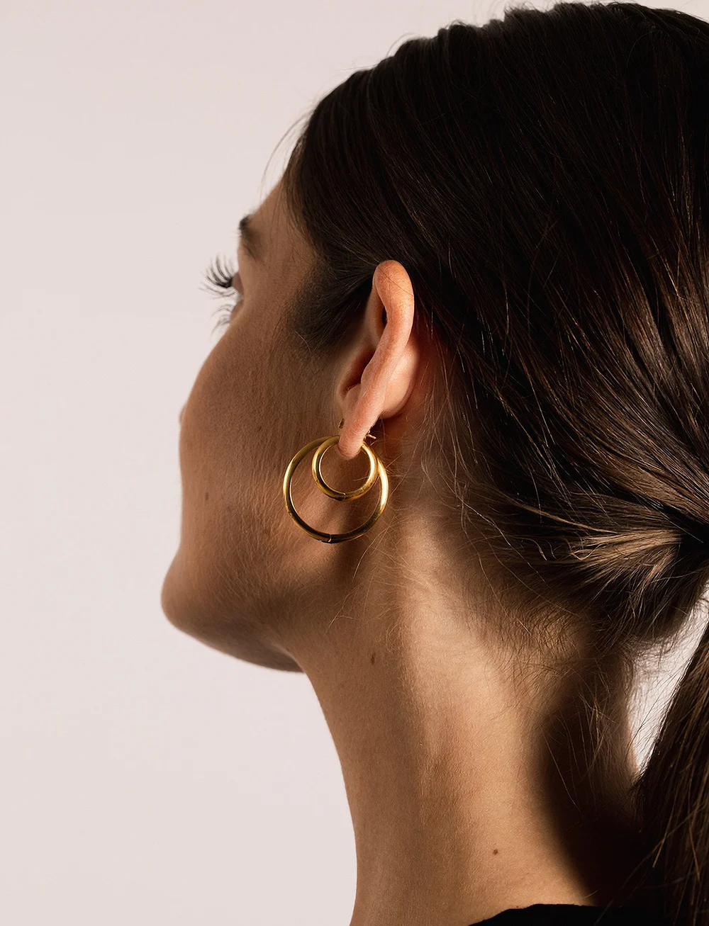 IX Studios - IX Berta Earring - creoler & hoops - gold - 2