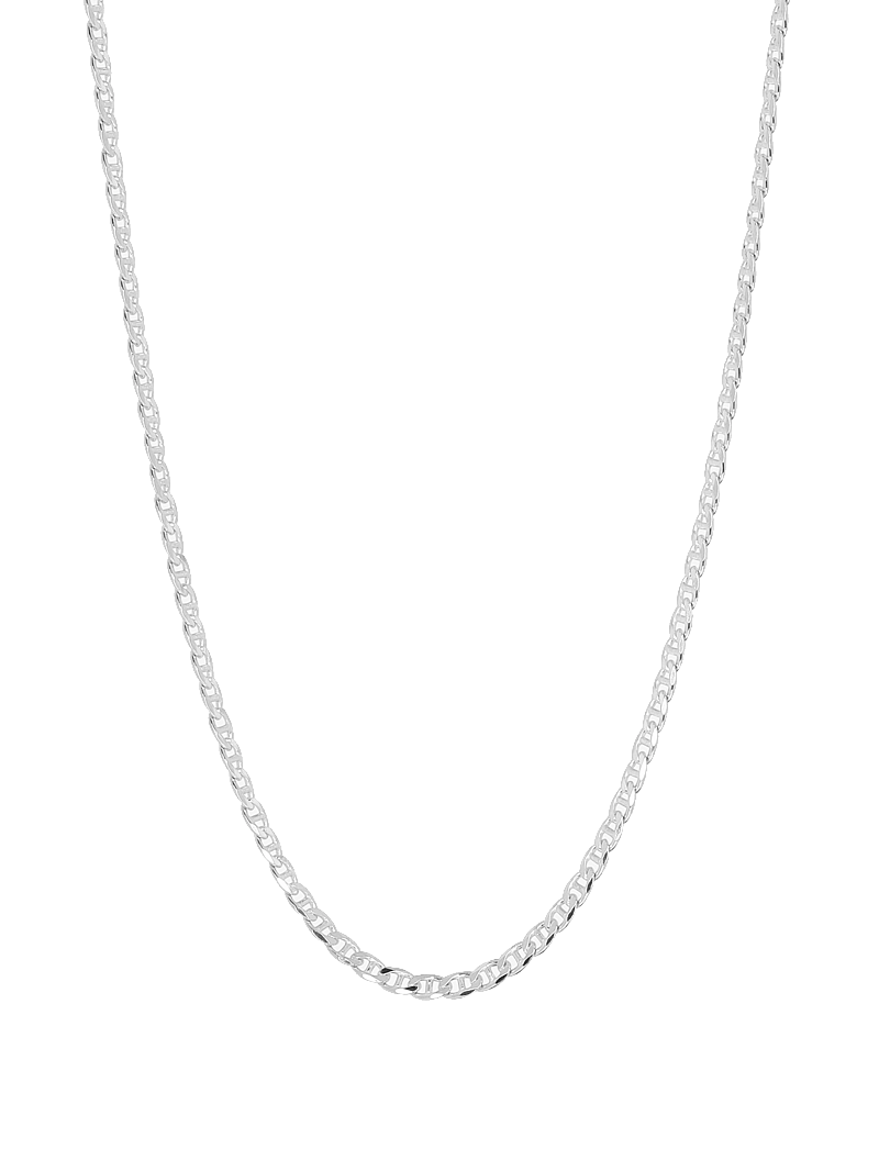 IX Studios - IX Curb Medi Chain Silver - halsketten - silver - 1