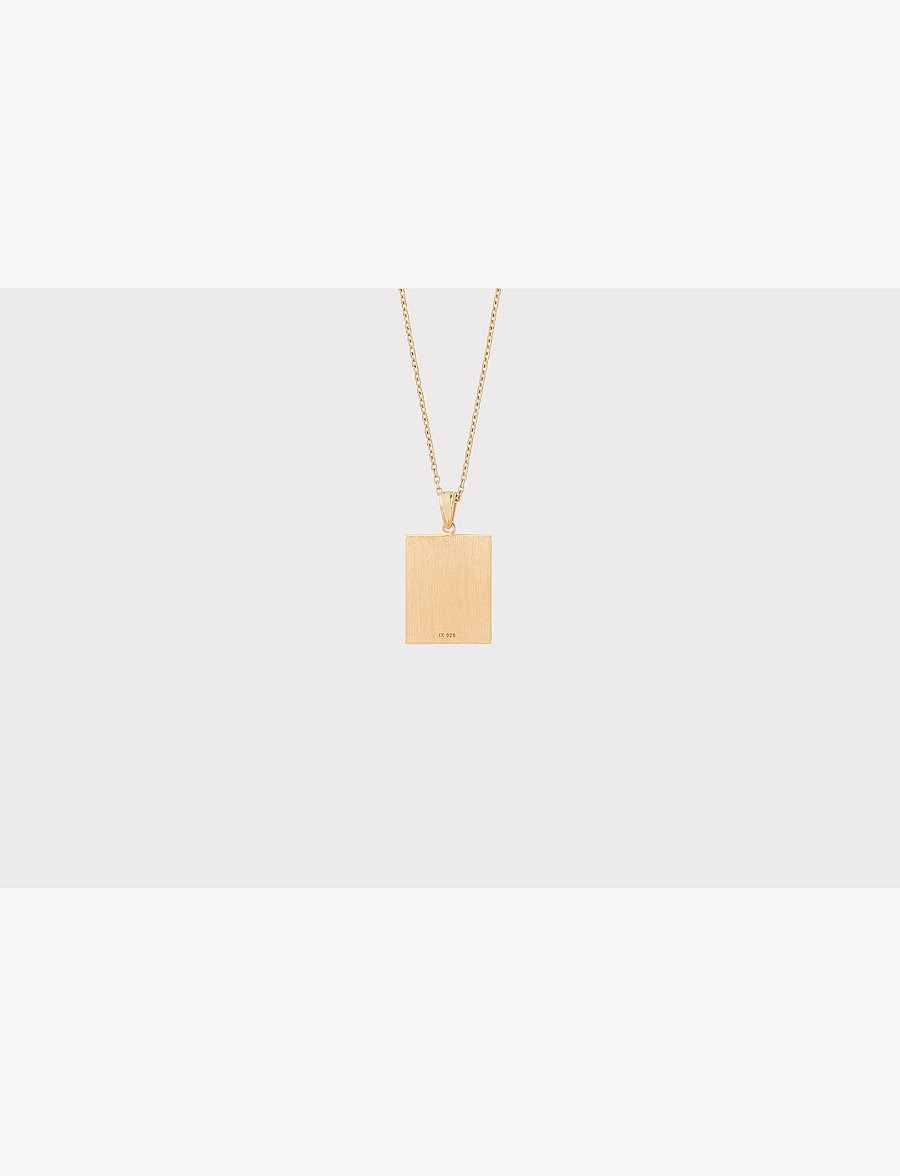 IX Studios - IX Angel Pendant - halsband med hänge - gold - 2