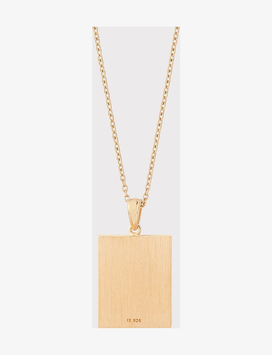 IX Studios - IX Angel Pendant - halsband med hänge - gold - 3