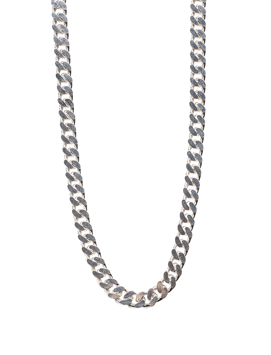 IX Studios - IX Chunky Curb Chain Silver - halskettingen - silver - 1