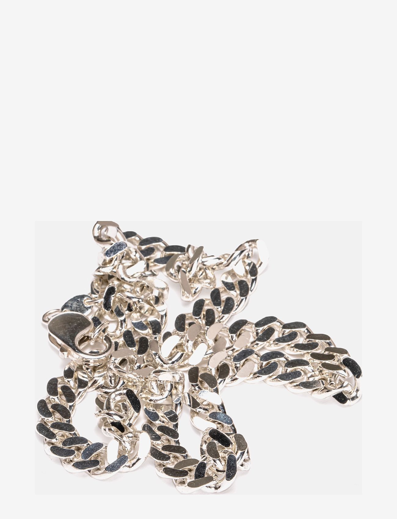 IX Studios - IX Chunky Curb Chain Silver - chain necklaces - silver - 3