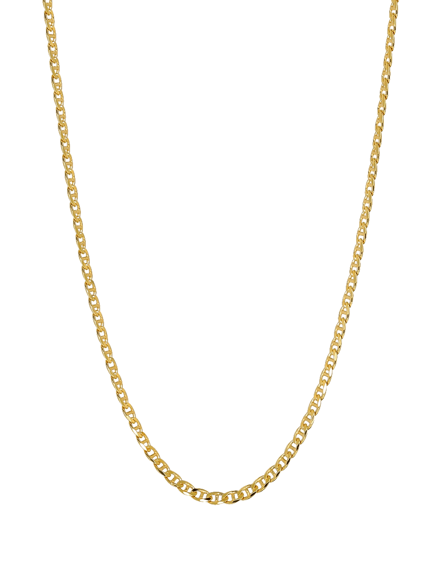 IX Studios - IX Curb Marina Chain - halskæder - gold - 1