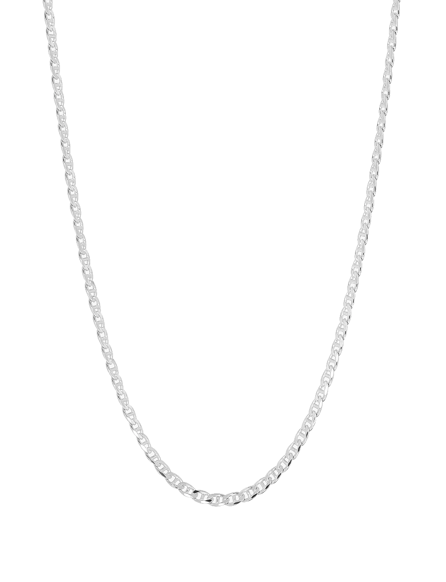 IX Studios - IX Curb Marina Chain Silver - kedjehalsband - silver - 1
