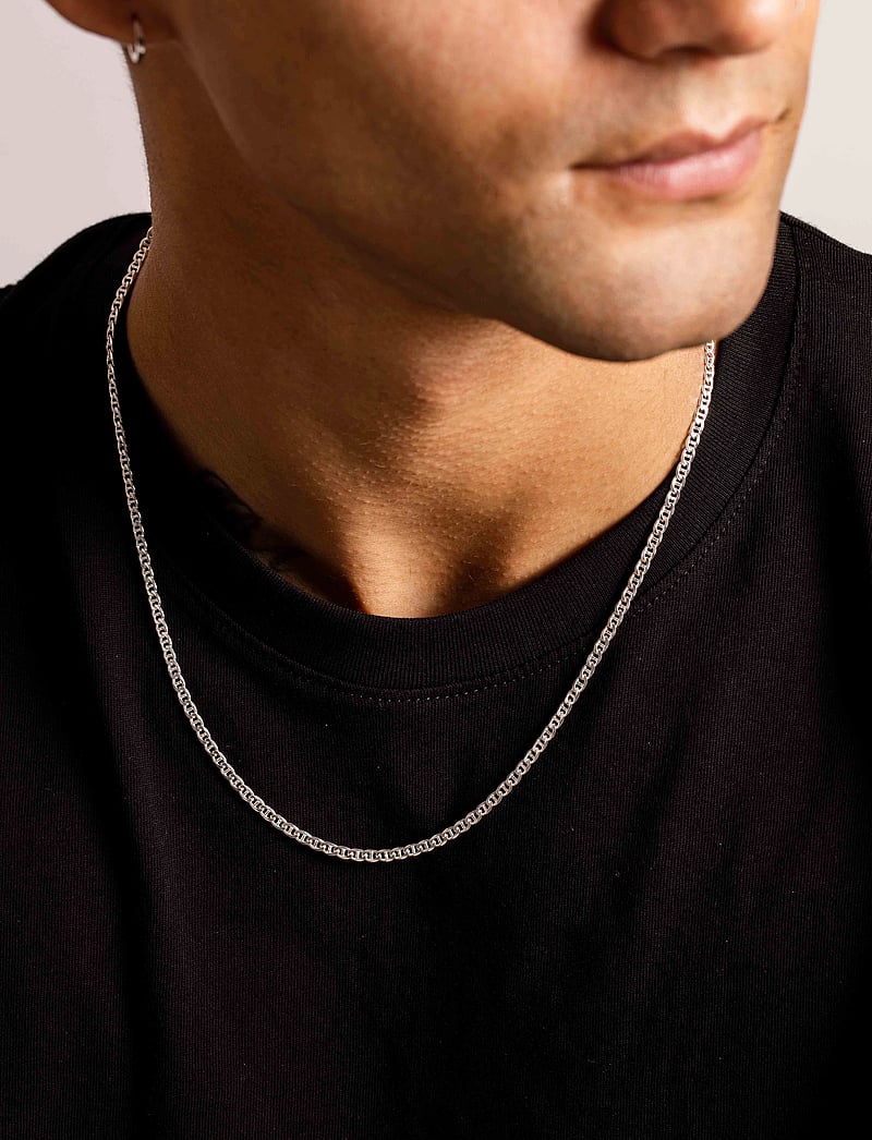 IX Studios - IX Curb Marina Chain Silver - kedjehalsband - silver - 0