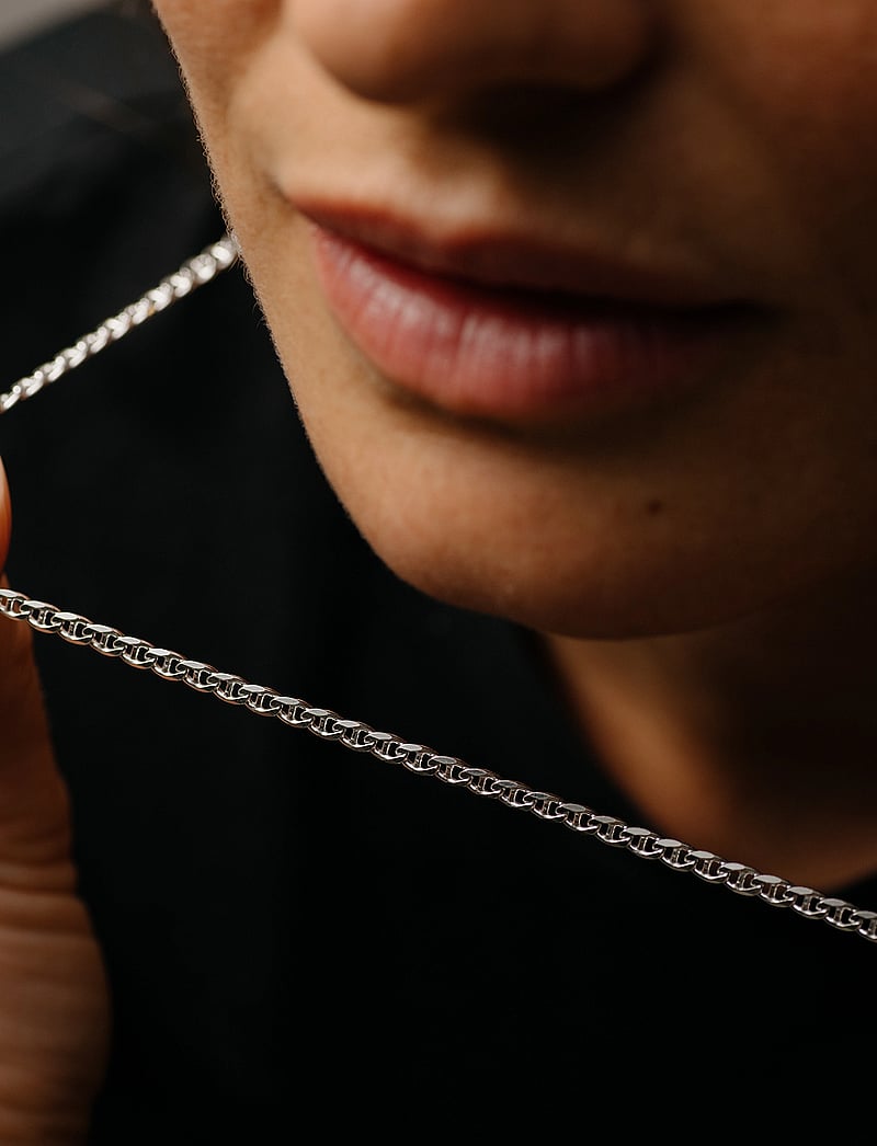 IX Studios - IX Curb Marina Chain Silver - kedjehalsband - silver - 3