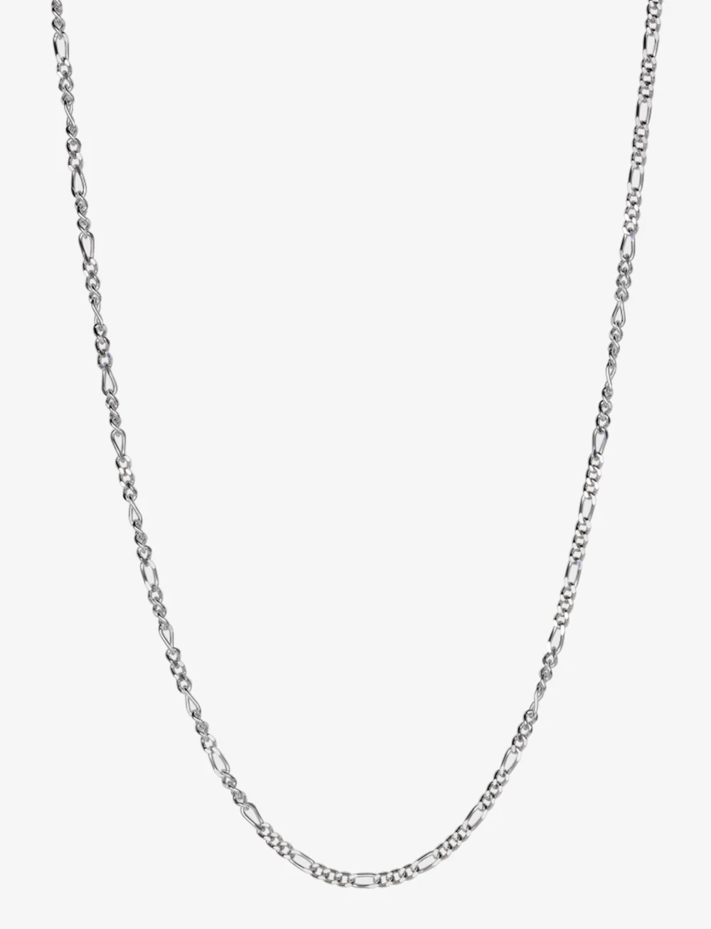 IX Studios - IX Figaro Chain Silver - kaelaketid - silver - 1