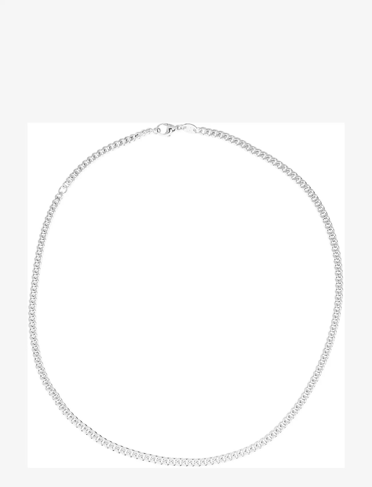 IX Studios - IX Curb Chain Silver - halskæder - silver - 2