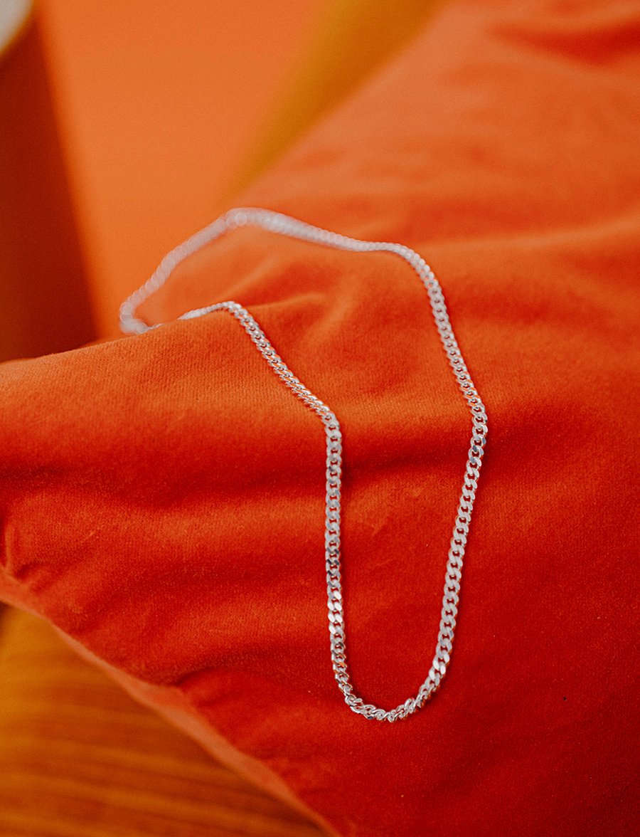 IX Studios - IX Curb Chain Silver - Ķēdītes - silver - 3