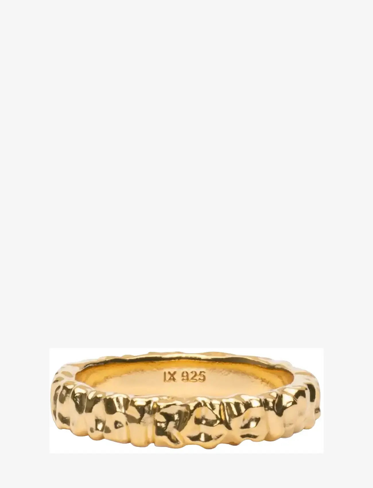 IX Studios - IX Crunchy Class Ring - ringar - gold - 2