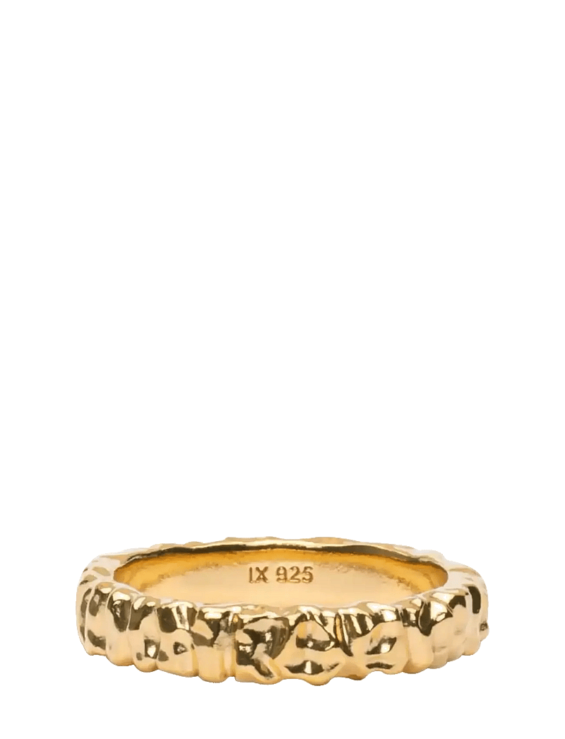 IX Studios - IX Crunchy Class Ring - Žiedai - gold - 2