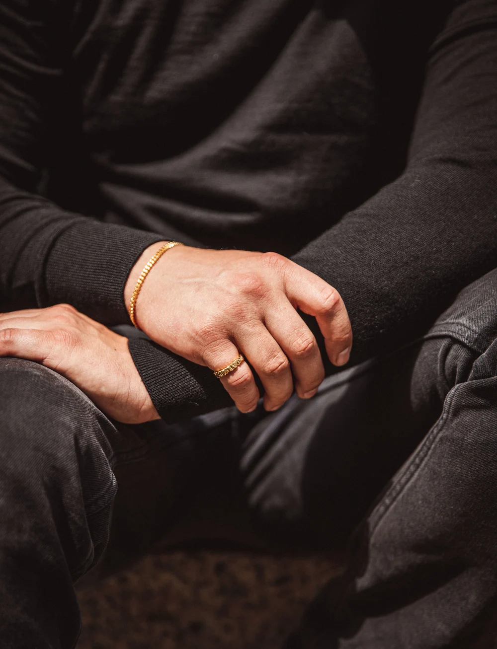 IX Studios - IX Crunchy Class Ring - ringar - gold - 0