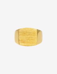 IX Tribute Signet Ring - GOLD