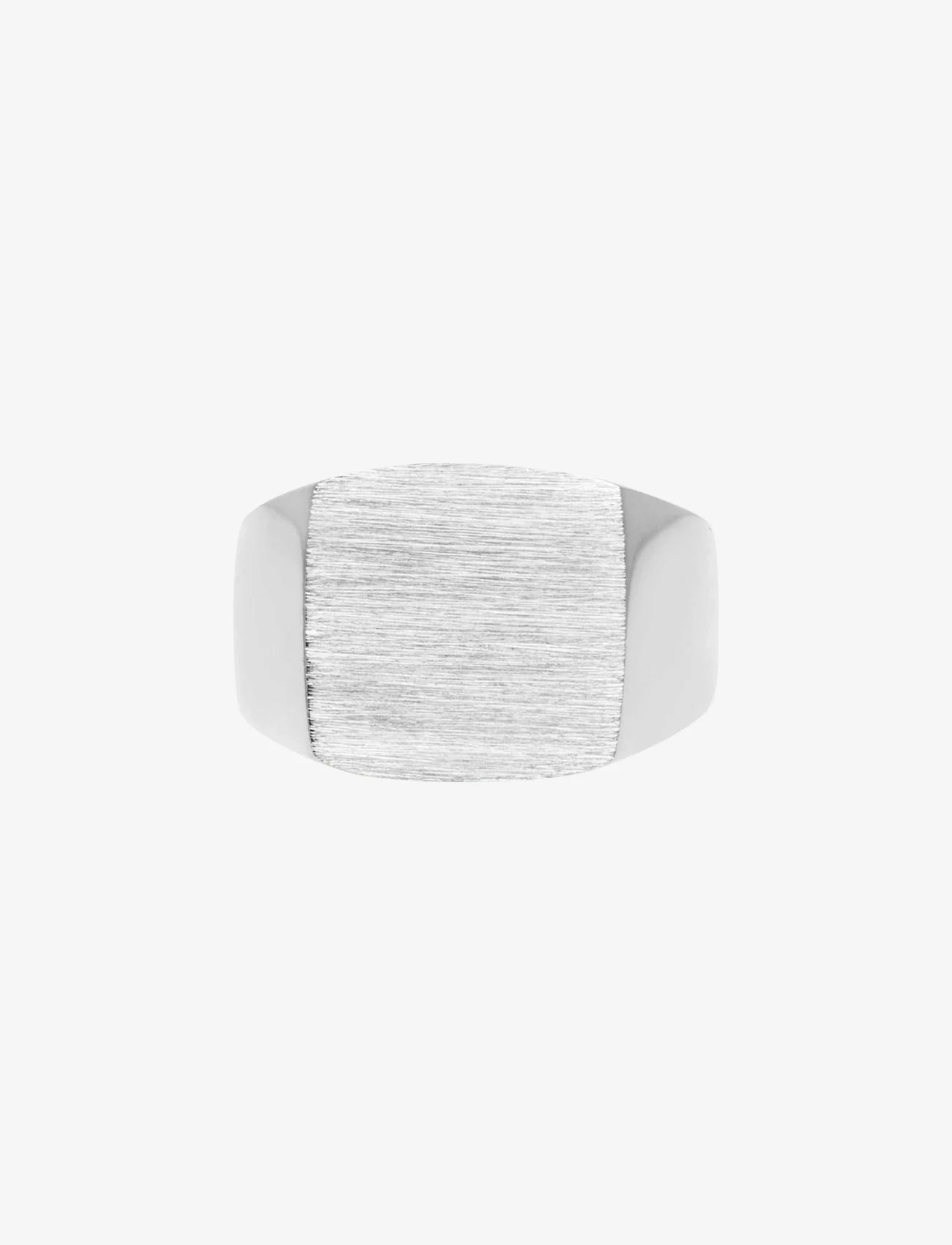 IX Studios - IX Tribute Signet Ring Silver - ringar - silver - 1