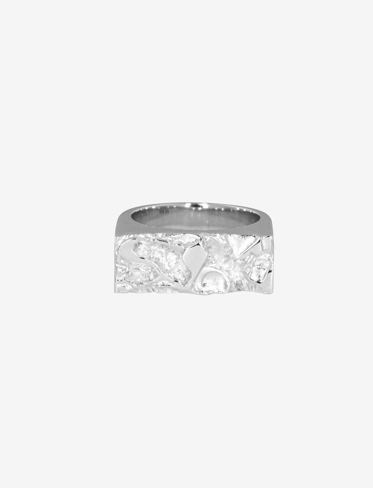 IX Studios - IX Rustic Ring Silver - ringe - silver - 0