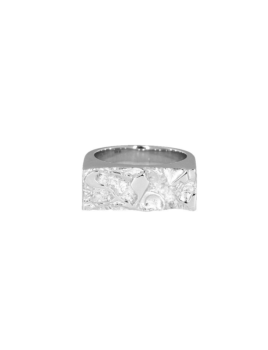 IX Studios - IX Rustic Ring Silver - sõrmused - silver - 0